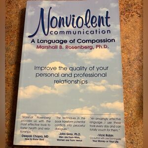 2/7.00 Book: Nonviolent Communication Book